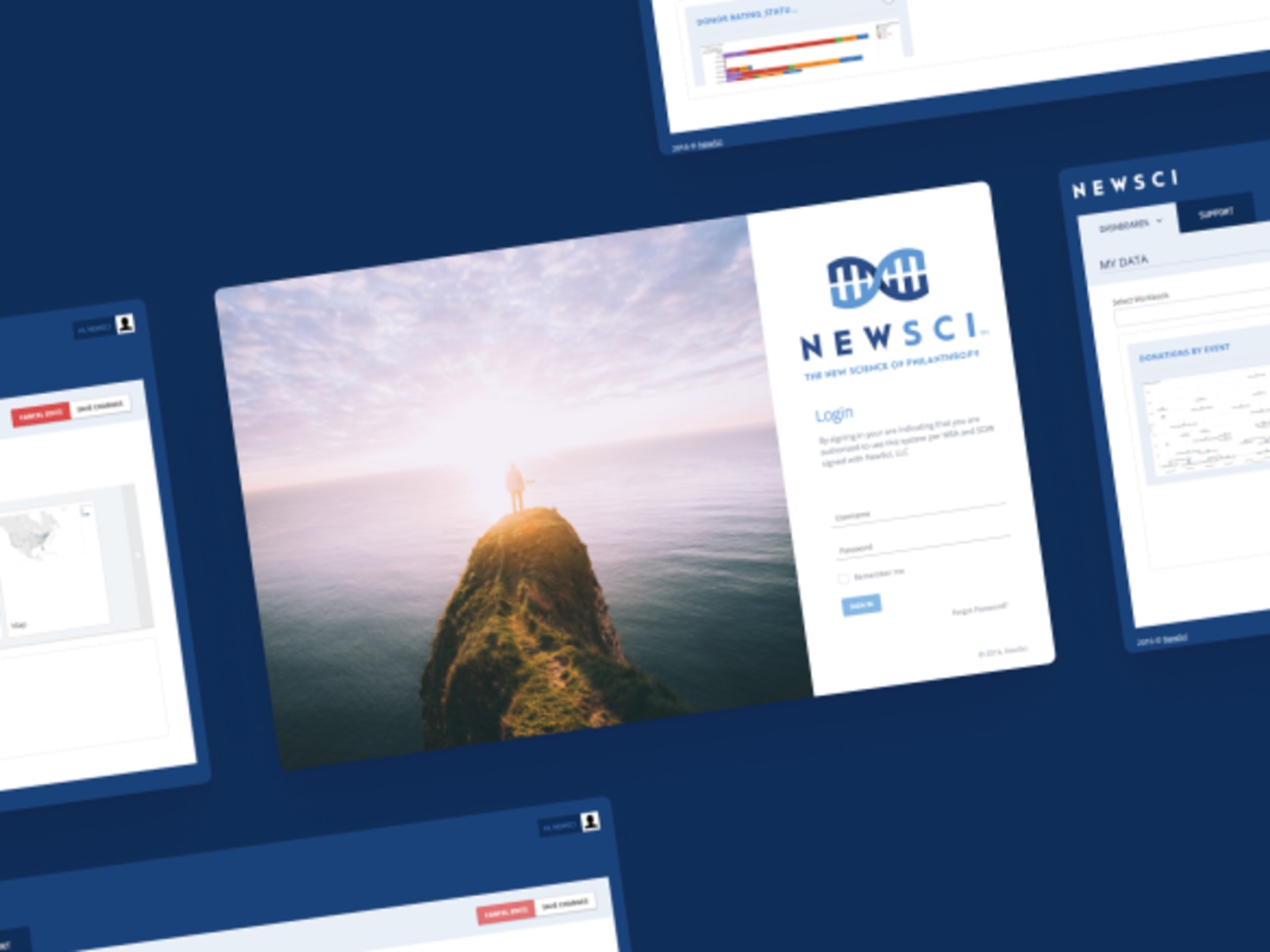 NewSci, a big data startup, provides data analytics and visualization for clients nationwide. Cuttlesoft helped them simplify the process with a custom web app.
